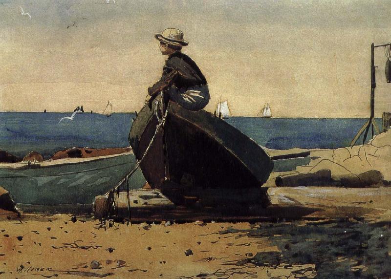 Wang parent return, Winslow Homer